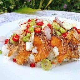 ข้าวปลาทับทิมแกะ