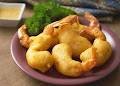 กุ้งชุปแป้งทอด
