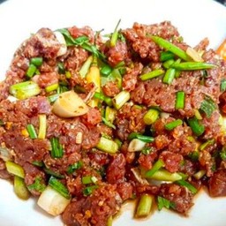 ก้อยมะนาวเนื้อ