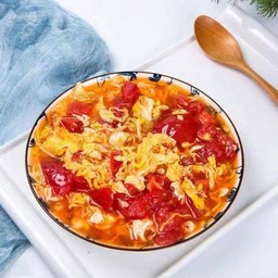 番茄炒鸡蛋  มะเขือเทศผัดไข่