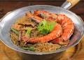 กุ้งอบวุ้นเส้น