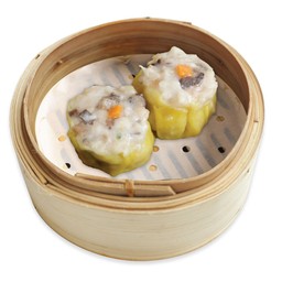 ขนมจีบกุ้ง หมู และเห็ด