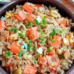 ข้าวผัดปูอัด
