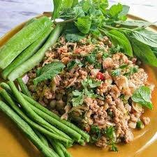 ลาบหมู..