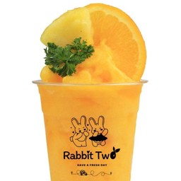 ส้ม สับปะรด สมูทตี้