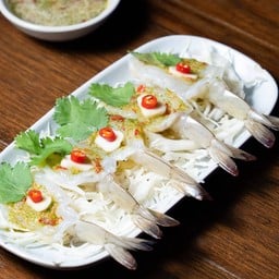 กุ้งแช่น้ำปลา