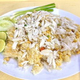ข้าวผัดปู จานใหญ่