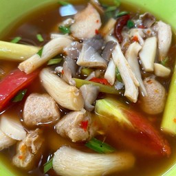 ต้มแซ่บเห็ดเจ