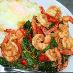 กะเพรากุ้ง