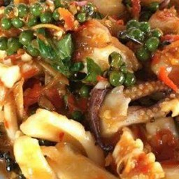 ผัดพริกแกงทะเล /กับข้าว