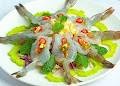 กุ้งแช่น้ำปลา