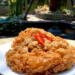 ไข่เจียวกุ้งสับ