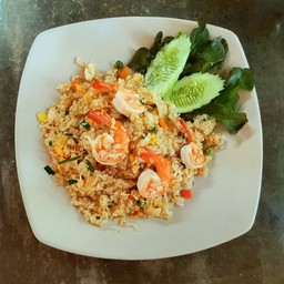 ข้าวผัดต้มยำกุ้ง