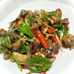 ผัดฉ่ากบ (ทอด/สด)