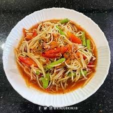 ตำซั่วปลาร้าหอยดอง