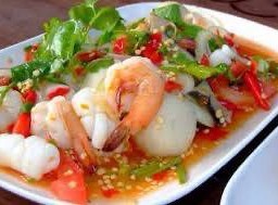Spicy Seafood Salad