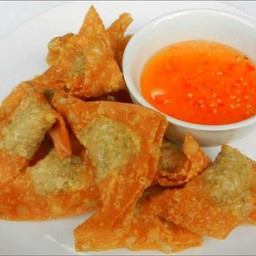 เกี๊ยวหมูทอด