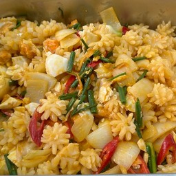 ปลาหมึกผัดไข่เค็ม