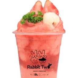 สตรอว์เบอร์รี่ ลิ้นจี่ สมูทตี้