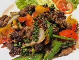 Stir Fried Deer With Black Pepper