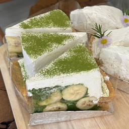 มัทฉะบานอฟฟี่เค้ก