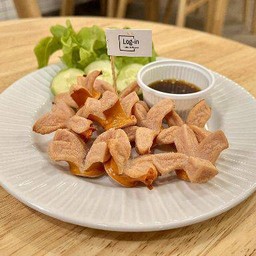 ชุดไส้กรอกไก่หนังกรอบ