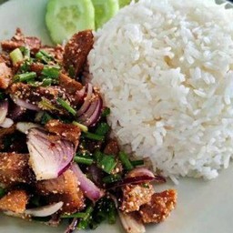 น้ำตกเนื้อ/ราดข้าว