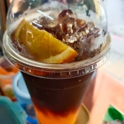 อเมริกาโน+น้ำส้ม Americano + orange juice 美式咖啡+橙汁