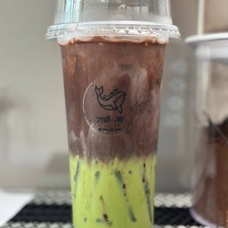 ชาเขียวโกโก้นมสด