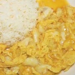 ข้าวไข่ข้นเนื้อปู