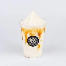 นมสดคาราเมล ปั่น