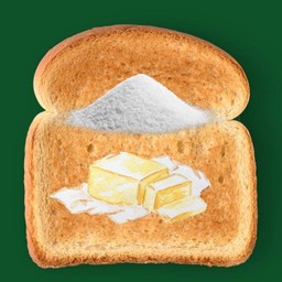 Butter Sugar Toast  ( D )