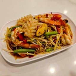 ตำปลาร้าทะเลรวม