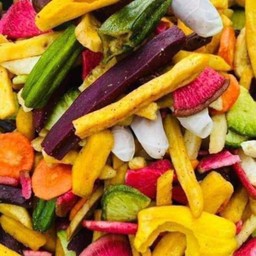 ผักอบกรอบ.