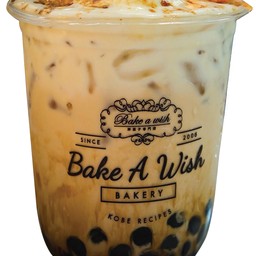 ชานมพ่นไฟ มีไข่มุก