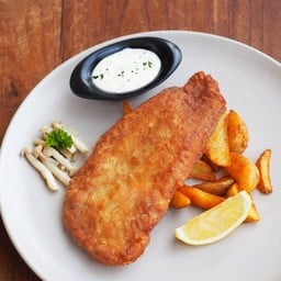 ฟิชแอนด์ชิพส์ปลาดอลลี่ Dory fish