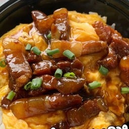 ข้าวไข่ข้นหมูหวาน