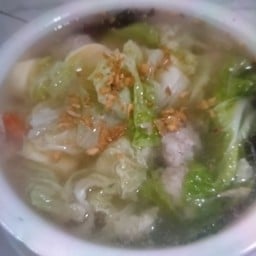 แกงจืดเต้าหู้หมูสับสาหร่าย ธรรมดา