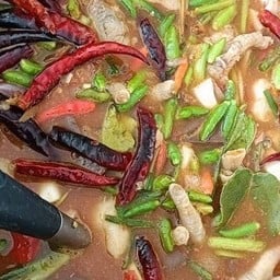 ขนมจันน้ำยาป่าปลาป๋องสูตรเข้มข้น แบบบ้านๆ