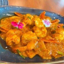 กุ้งผัดไข่เค็ม