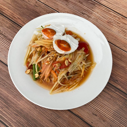 ส้มตำไข่เค็ม