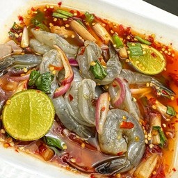 ยำกุ้งสด