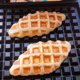 ครอฟเฟิล น้ำตาลคาราเมล เซ็ต 2 ชิ้น