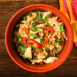 กะเพราอกไก่