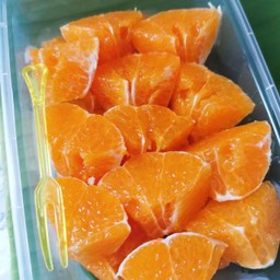 ส้มแมนดารินพร้อมทาน