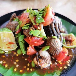 ตำหอยแครง