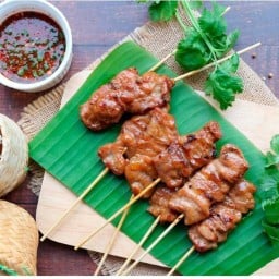🐷 ฟรีน้ำจิ้มแจ่วหมูปิ้ง 9฿นายอร่อย สาขา 3