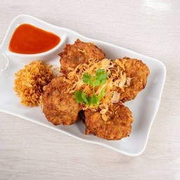 หมูก้อนทอด