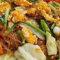 ผัดวุ้นเส้นหมูสับ