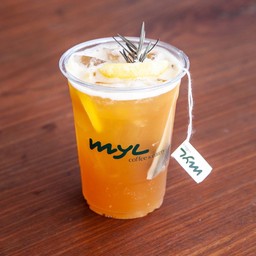 Summer peachy, tea